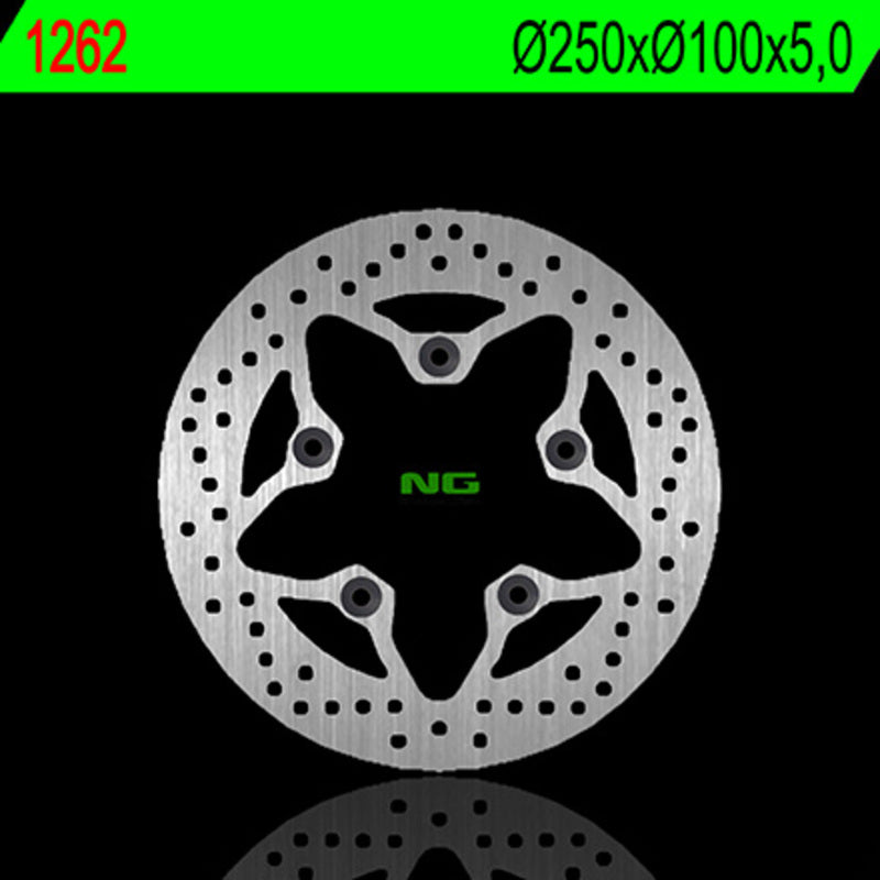 Kawasaki Zrx 1200 [NG BRAKE DISC] - disco de freio rígido redondo