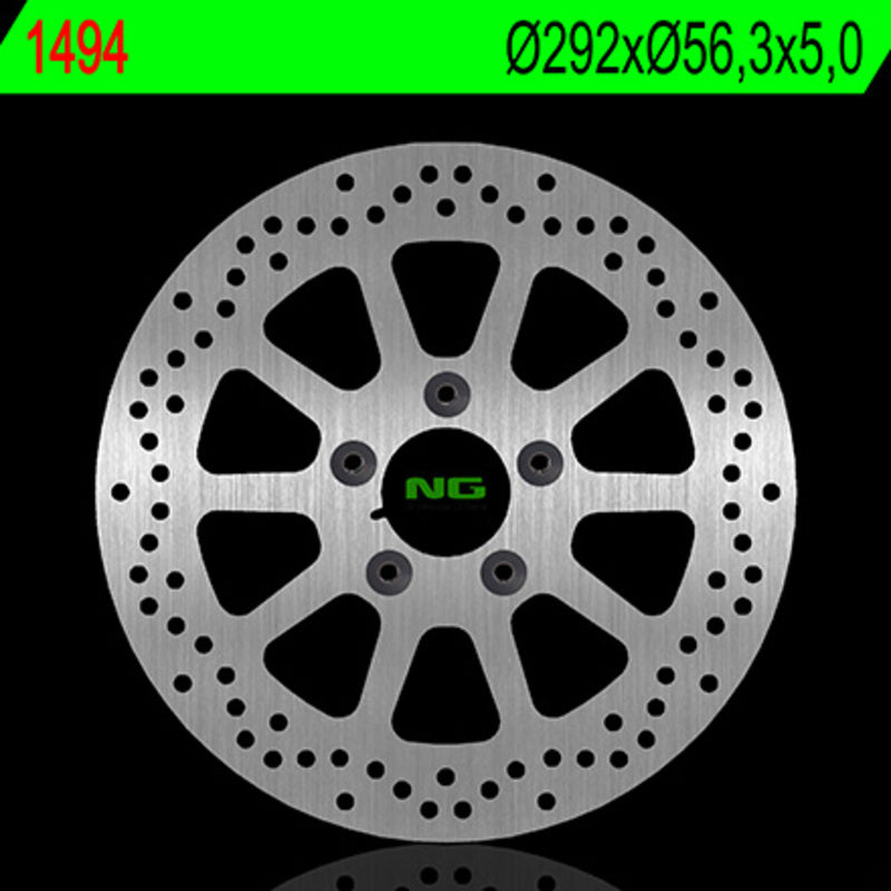 Harley Davidson Flhx [NG BRAKE DISC] - disco de freio rígido redondo