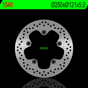 Suzuki Gsx S1000Gx [NG BRAKE DISC] - disco de freio rígido redondo