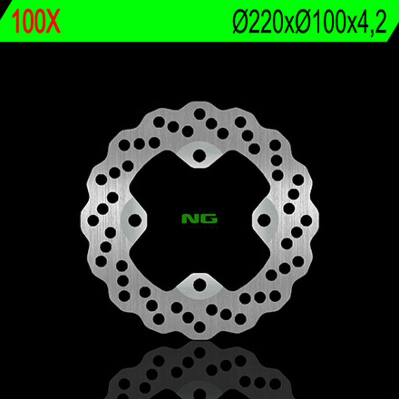 Kawasaki Er 6 F [NG BRAKE DISC] - Disco de freio rígido Wave