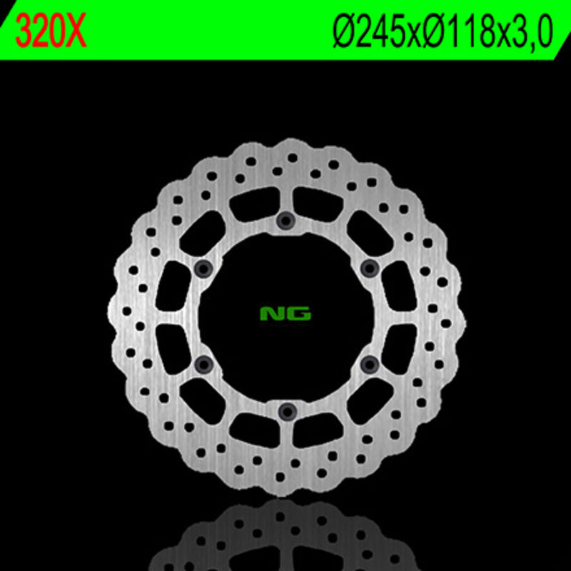 Yamaha Yz 426 [NG BRAKE DISC] - Disco de freio rígido Wave