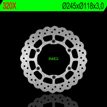 Yamaha Yz 426 [NG BRAKE DISC] - Disco de freio rígido Wave