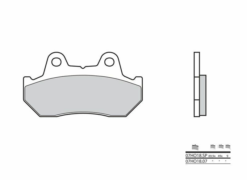 Honda NS 400 R [Brembo] - Pap uma coisa de freio