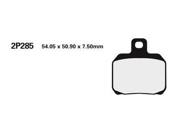 FTR 1200 FTR1200 indiano [NISSIN] - Pastilhas de freio de metal sinterizado
