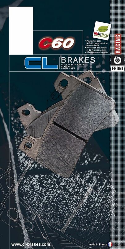 Moto Guzzi V 100 Mandello 1000 [CL BRAKES] - Pastilhas de freio de metal sinterizado de corrida - 1232C60
