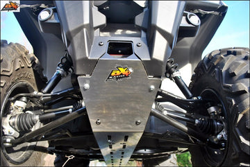 Can Am Outlander L MAX 570 EFI XMR [2016] - Unterfahrschutz mittig - Aluminium 6 mm Can-Am Outlander Max 500L
