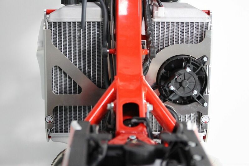 Beta RR 125 [AXP] - Proteção do radiador em alumínio - Beta RR