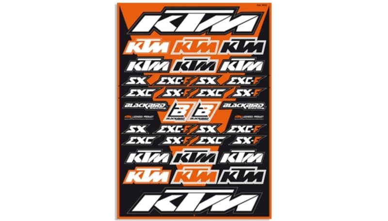 KTM ER 600 LC4 [Blackbird]-Kit de adesivos universais