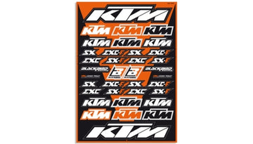 KTM ER 600 LC4 [Blackbird]-Kit de adesivos universais
