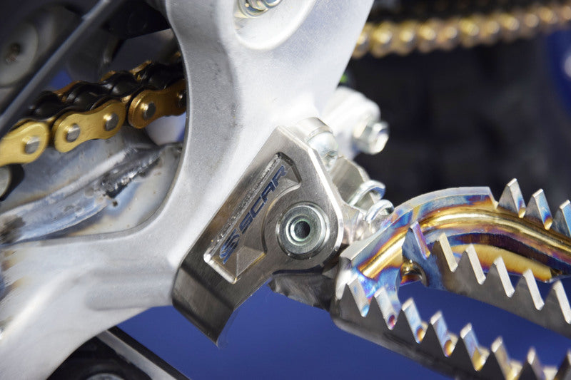 Yamaha Yz 450 [SCAR] - Suporte de apoio para os pés em titânio