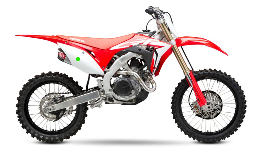 Honda CRF 450 R (PE 07) [2017] - YOSHIMURA Muffe Rechts