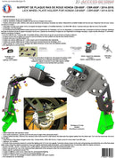 Honda CB 650 F ABS RC97 [2017-2018] - NUMMERNHALTER ACCESS DESIGN HONDA CB650F