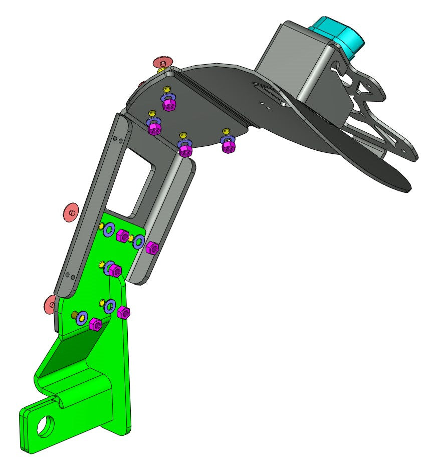 Honda CBR 650 F ABS RC96 [2017-2019] - NUMMERNHALTER ACCESS DESIGN HONDA CB650F