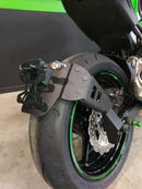 Kawasaki Z 900 [ACCESS DESIGN] - suporte de placa na altura da roda preto Kawasaki Z900