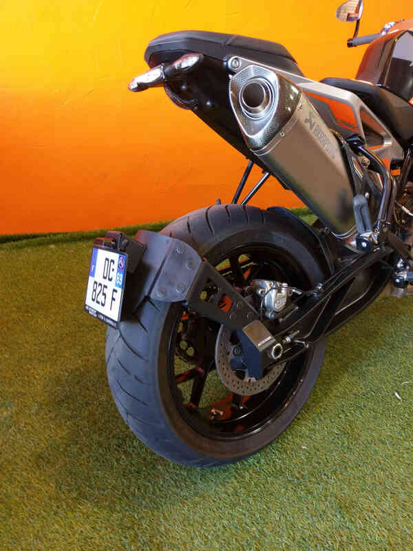Ktm Duke 790 [ACCESS DESIGN] - Suporte de placa na altura da roda preto KTM Duke 790/890