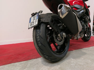 Suzuki Gsx-S 750 [ACCESS DESIGN] - suporte de placa na altura da roda preto Suzuki GSX-S750