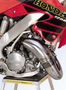 Honda CR 125 R (JE 01) [2001] - Lâmpada de escapamento em platina aço niquelado Honda CR125R