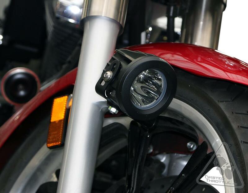 Kawasaki Vn 900 [DENALI] - Suporte de iluminação Kawasaki Vulcan/Yamaha Star Cruisers