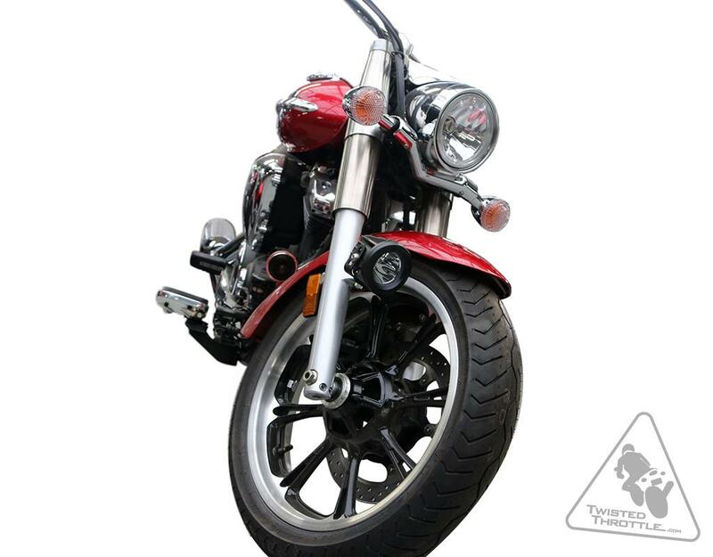 Yamaha Xvs 950 A Midnight S [DENALI] - Suporte de iluminação Kawasaki Vulcan/Yamaha Star Cruisers