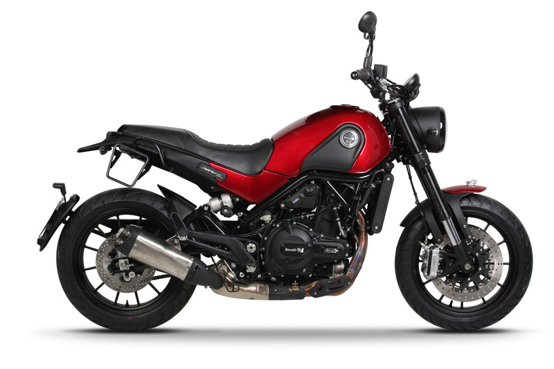 Benelli Leoncino 500 Trail [SHAD] - porta bolsa lateral Café Racer Benelli i