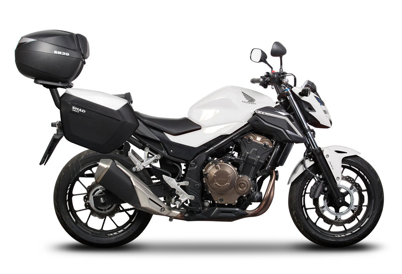 Honda Forza 750 [SHAD] - Mala lateral SH23 preta 5kg 23L