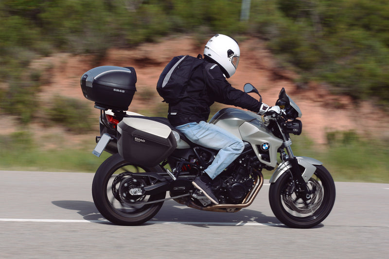 Honda Forza 750 [SHAD] - Mala lateral SH23 preta 5kg 23L