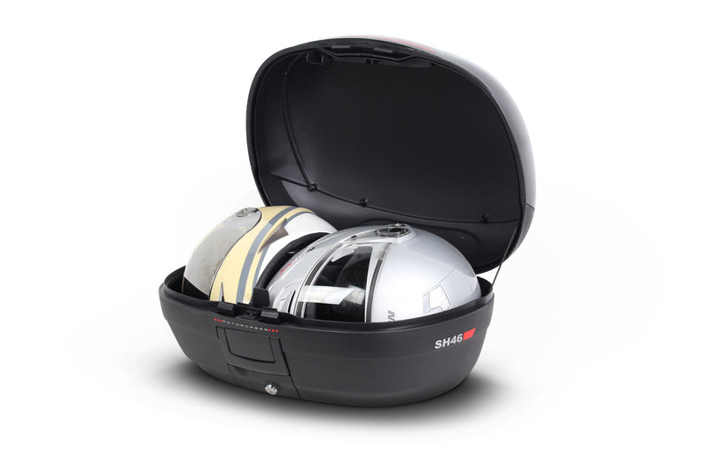 Kymco Agility 125 [SHAD] - Top case SH46 preto 6kg 46L