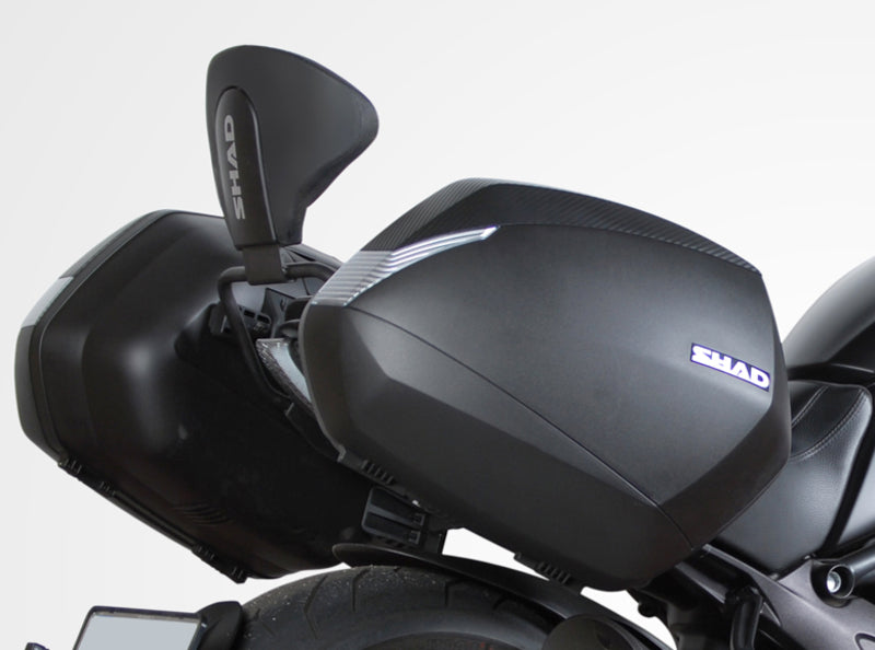 Ducati Diavel 1200 [SHAD] - Sistema de fixação do encosto