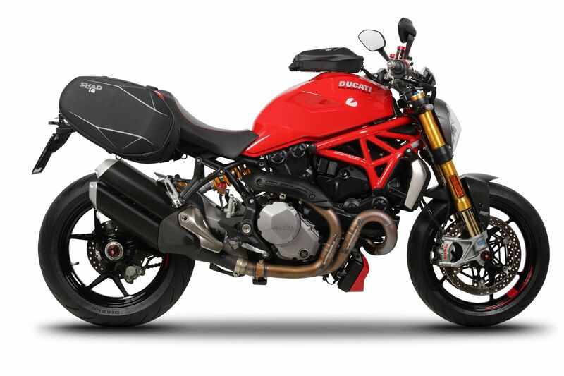 Ducati Monster 1200 [SHAD] - Porta bolsa lateral Ducati
