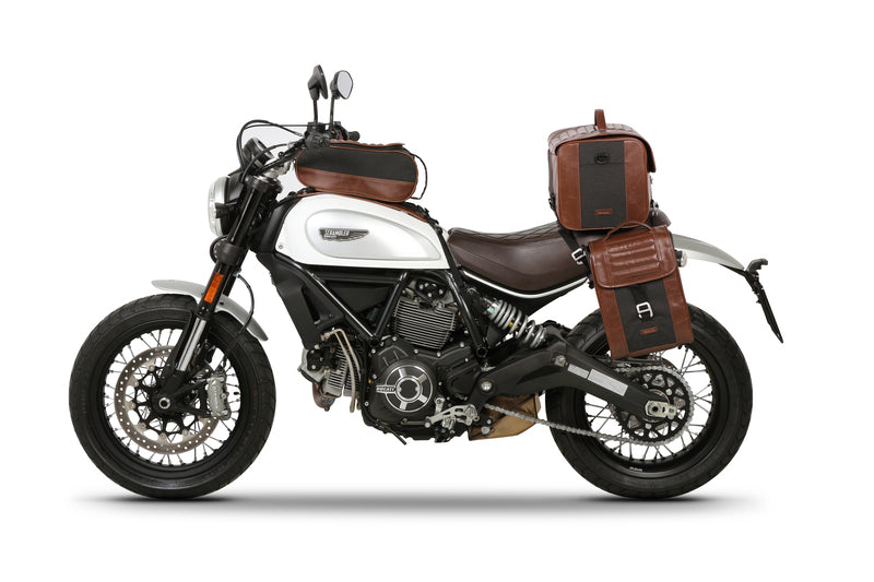 Ducati Scrambler 800 [SHAD] - Porta bolsa lateral Café Racer Ducati Scrambler