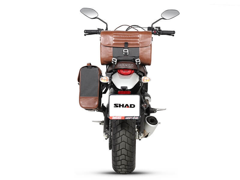 Ducati Scrambler 800 [SHAD] - Porta bolsa lateral Café Racer Ducati Scrambler
