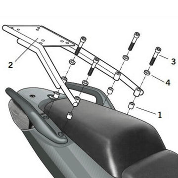Honda Cbf 1000 [SHAD] - Kit de montagem Top Master - Honda