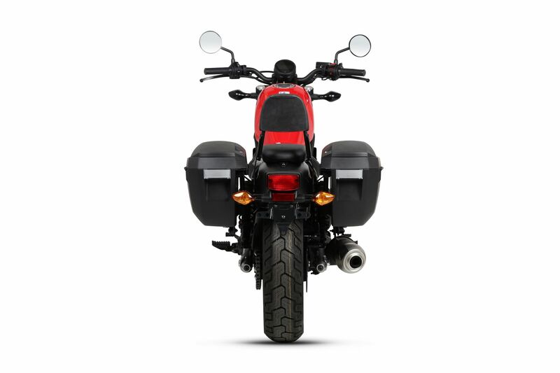 Honda Cmx 500 Rebel Se [SHAD] - Kit de encosto e suporte Honda