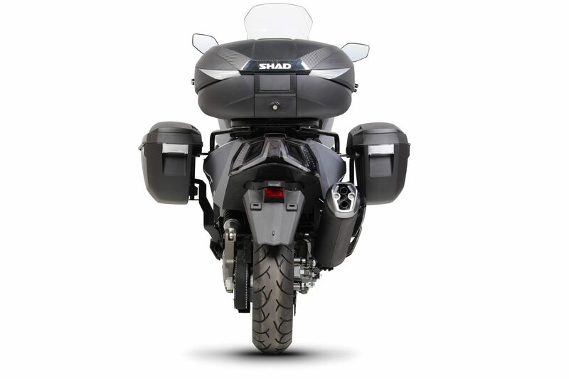 Kymco Ak 550 [SHAD] - Sistema de fixação 3P (lateral) - Kymco