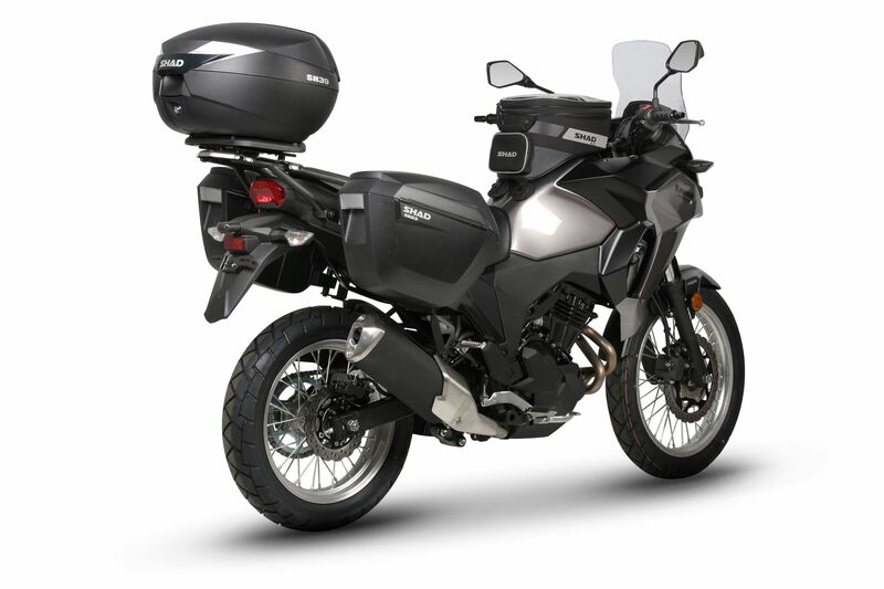 Kawasaki Versys 300 [SHAD] - Sistema de montagem 3P (lateral) - Kawasaki