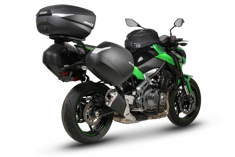 Kawasaki Z 900 [SHAD] - Sistema de montagem 3P (lateral) - Kawasaki