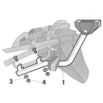Suzuki Gsf 1200 [SHAD] - Kit de montagem Top Master - Suzuki