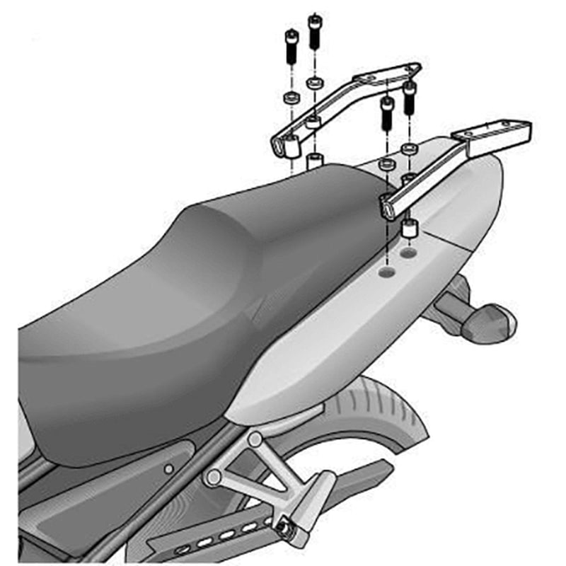 Yamaha 600 Fazer [SHAD] - Kit de montagem Top Master - Yamaha