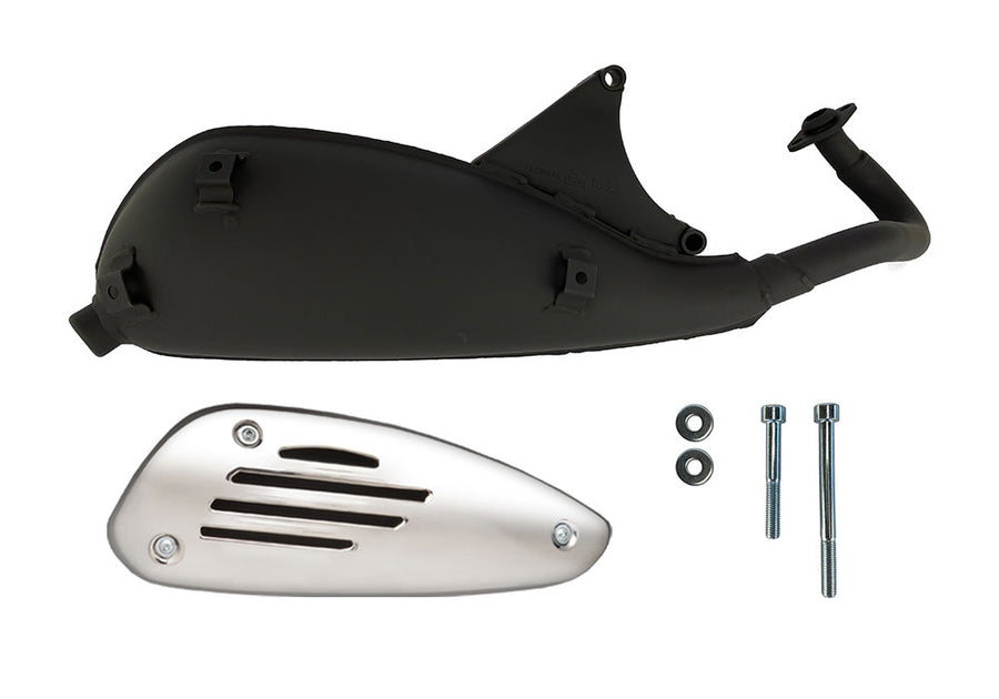 VESPA S 125 [2007-2011] - Sistema de escapamento completo original - Piaggio Vespa ET2