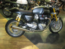 Triumph Thruxton 1200 [ACCESS DESIGN] - arco da roda porta-matrícula preto Triumph Thruxton 1200