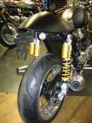 Triumph Thruxton 1200 [ACCESS DESIGN] - arco da roda porta-matrícula preto Triumph Thruxton 1200