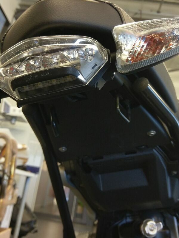 Bmw R 1200 Nine T Scrambler [ACCESS DESIGN] - parte inferior do assento preta BMW R Nine T1200