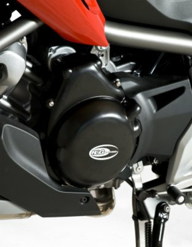 Honda NC 700 X RC63 [2012-2013] - Protetor de cabo cárter esquerdo preto Honda NC700X/S