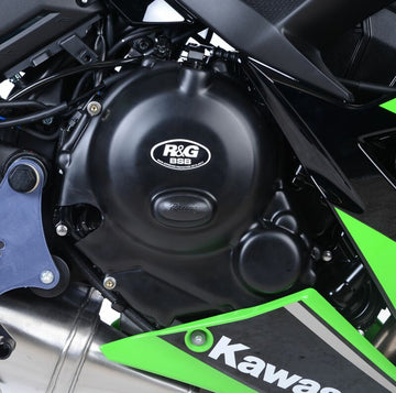 Kawasaki NINJA 650 ABS KRT EDITION EX650K [2019] - Protetor de tampa do cárter Race Series direito preto Kawasaki