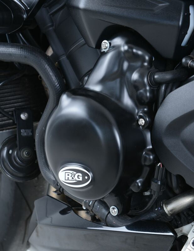 Triumph STREET TRIPLE 675 ABS [2015] - Protetor da tampa do cárter esquerdo preto Triumph