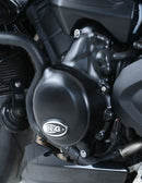 Triumph STREET TRIPLE 675 R ABS [2014-2016] - Protetor da tampa do cárter esquerdo preto Triumph