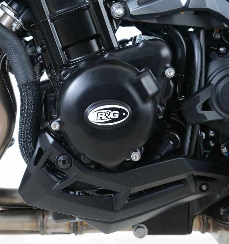 Kawasaki Z 900 ABS ZR900F [2020-2022] - Protetor Tampa Cárter Esquerdo Preto Kawasaki Z900