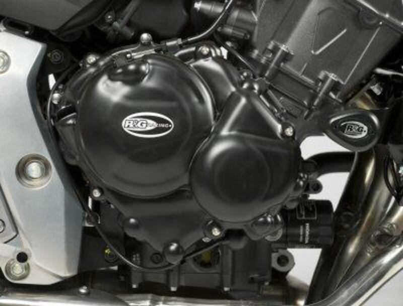 Honda CB 600 F HORNET ABS PC41 [2007-2013] - Proteção da tampa do cárter direita, preta Honda CB600F