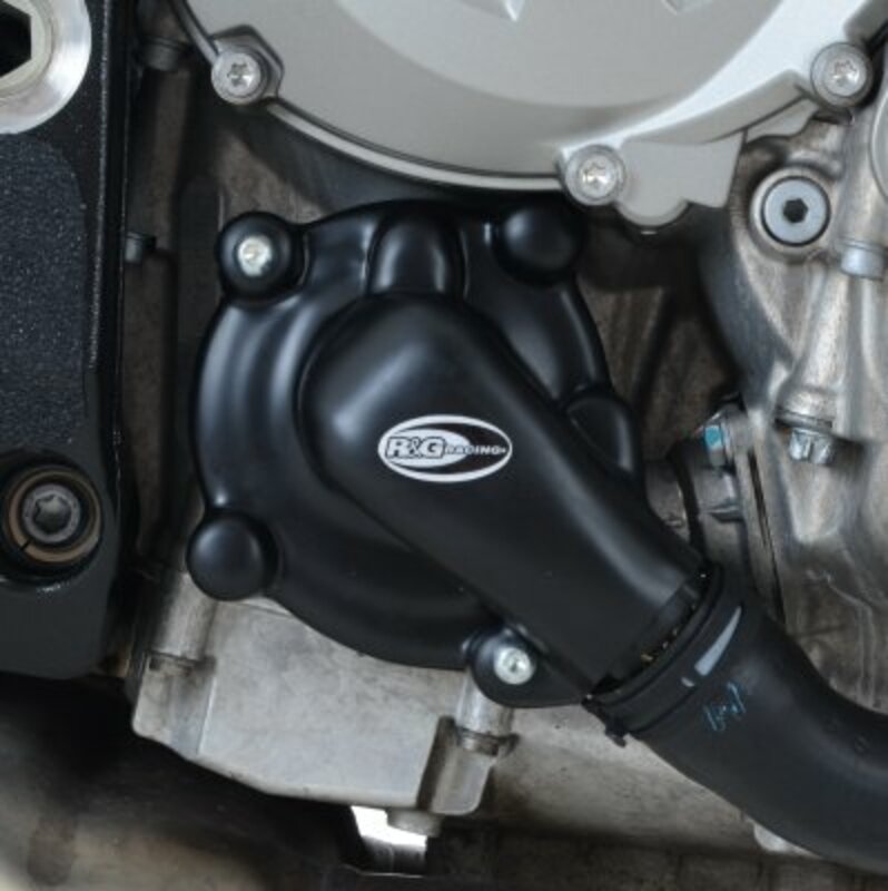 Bmw S 1000 RR 0524 [2012-2014] - Conjunto de proteção da tampa da caixa do motor preto BMW HP4/S1000R/RR