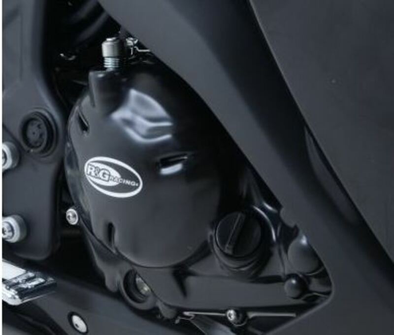 Yamaha MT-125 RE11 [2014-2016] - Protetor da Tampa da Caixa do Motor Direita Preto Yamaha YZF-R3